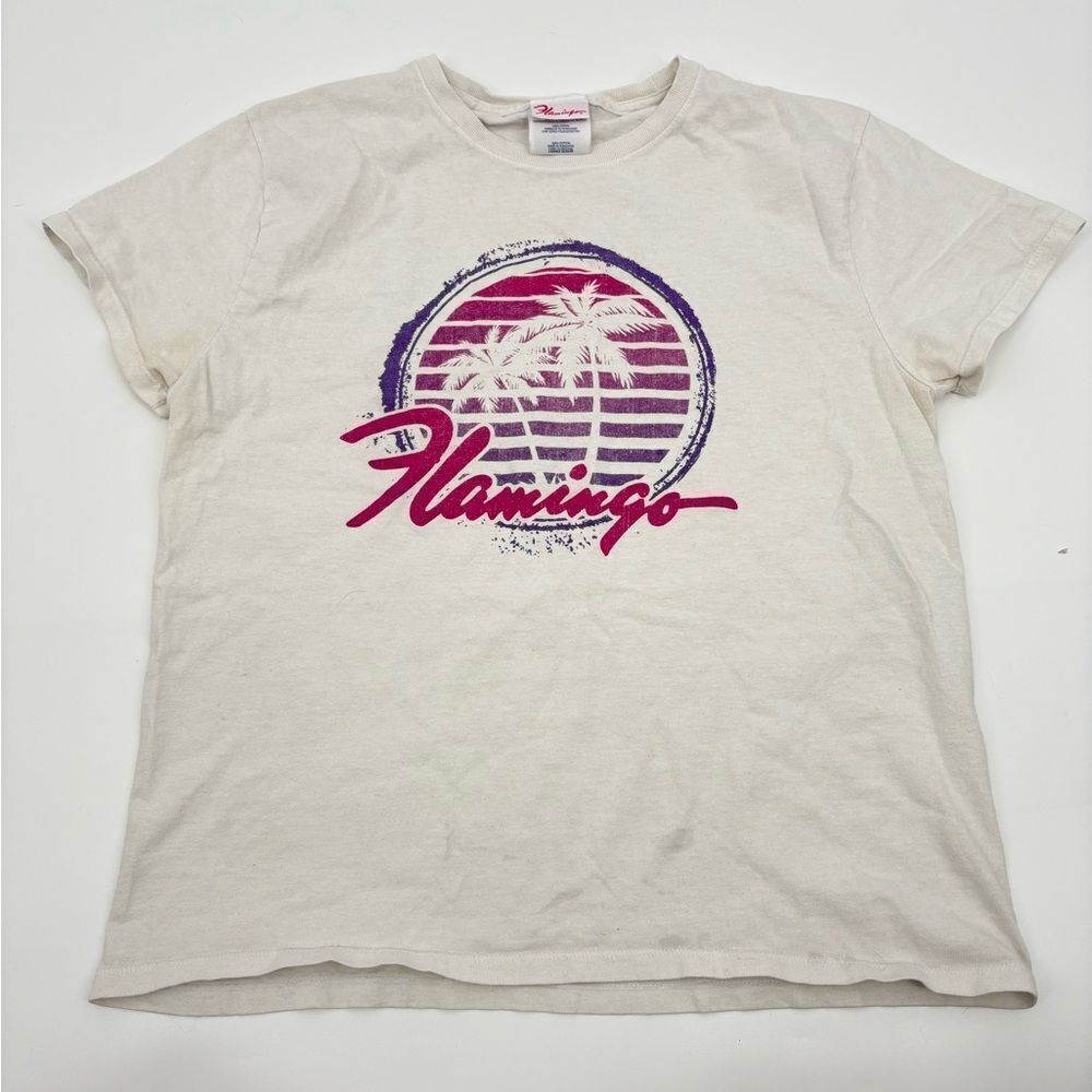 vintage and distressed Flamingo Graphic Tee | women’s medium